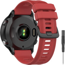 Silicone Watch Band for Garmin Fitness Watches 22mm