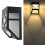 Solar Wall Light Warm White 2 LED Outdoor Waterproof 4