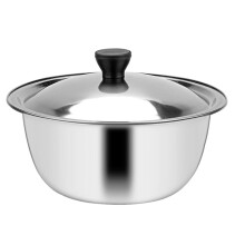Stainless Steel Mixing Bowl with Lid 3.5 Quart