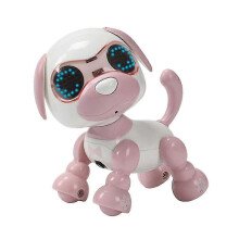 Robot Pet Dog Talk Toy Interactive Intelligent Smart Puppy Electronic Led Eye Sound Recording Singing Sleep Kids Gift