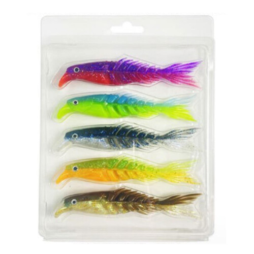 Perch Pike Soft Lure Paddle Tail Swimbait 1