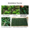 WSYW artificial grass wall screen 24x16 inch 10 pcs 3