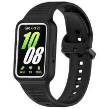 JiaWei For Samsung Galaxy Fit3 SM-R390 Soft Silicone Wristband Replacement Strap with Case rBR