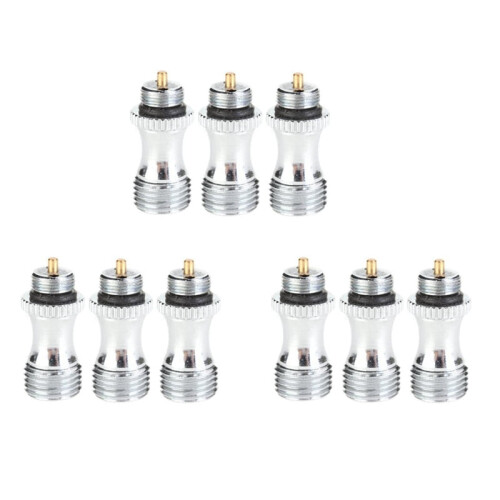 Edelstahl-Luftventil für Doppelhub-Airbrush, 9-teilig