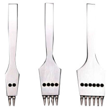 Leather punch set round hole 4mm 3 pcs