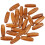 Wood Beads Oval Natural Unfinished 50 pcs 1