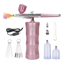 Portable Air Compressor Kit Pink 7.4V 34PSI