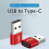 USB 3.0 Type A 转 USB 3.1 Type C 转接头 7