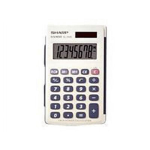 SHARP EL-243SB calculator cover gray 1