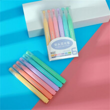 Rotuladores fluorescentes de colores surtidos (juego de 6)