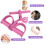 Tension Rope Puller for Ankle Abdominal Exercise 4-Tube 5