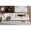 LUCKHAO modular sofa set U/L-style 4-seater with storage 4