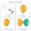 Transparent Removable Double-Sided Adhesive Dots White 5