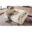 LUCKHAO modular sofa set U/L-style 4-seater with storage 5