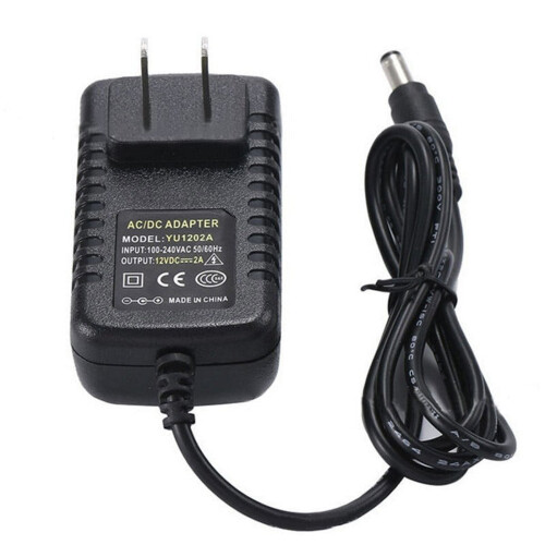DC 12V 2A power supply adapter for home use