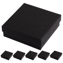 Jewelry Gift Wrapping Box with Sponge Liner 6 pcs