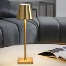 Lampada da scrivania a LED senza fili LWITHSZG, batteria da 1500 mAh, dimmerabile tramite touch.
