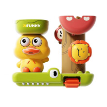 Cute Bath Toys for Kids Ages 1-3: Toddler Bath Toys for 1 2 3 Year Old Boys Girls Gifts - Interactive Bathtub Toy for Toddlers 2-4