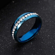 Stainless Steel Spinner Ring Polished Finish One Size