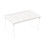 White wire stacking shelf foldable space-saving 3-tier 1