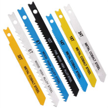 Sharp-compatible jig saw blades for wood and metal, 5-pack