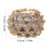 Pine Cone Candle Holder Resin Decorative Cup 1 Piece 3