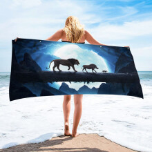 LWZWM Mikrofaser-Strandtuch 30x59 Zoll