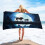 Toalha de praia de microfibra LWZWM 30x59 polegadas 1