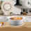 Linen woven thermal table mat for kitchen dining 1 pcs 5