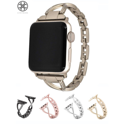 Luxtrada armbånd i rustfrit stål til Apple Watch42mm/44mm