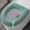 Polyester toalettsitsdyna varm dyna standardstorlek 1