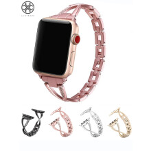 Luxtrada ruostumattomasta teräksestä valmistettu ranneke Apple Watchille