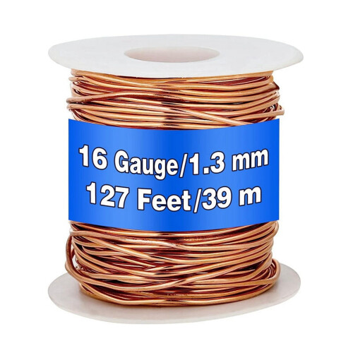 Dead Soft Copper Wire 16 Gauge 127 Feet