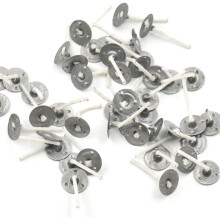 Kaarsenlonten met zinkkern, 2,5 cm, 200 stuks