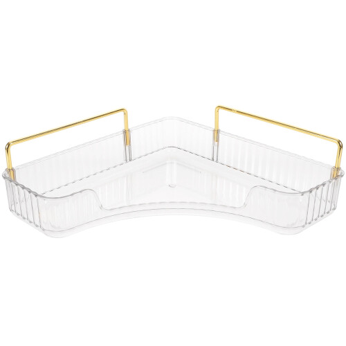 Bathroom Corner Organizer for Countertop and Vanity