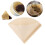 Coffee Filter Papers Unbleached Cone 40 Pieces 8