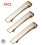 Luxtrada men's tie bar set gold 3 pieces 1