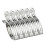 Spring Quilt Clip Hanger Rack Silver 162.5 cm 12 pcs 1