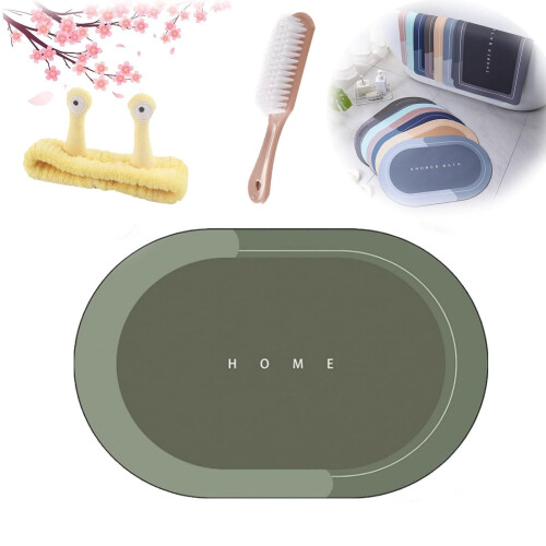 Tappeto da bagno Magic Mat, grigio, 40x60 cm.