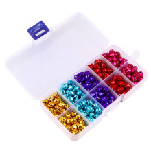 Julklockor i metall DIY-pysselmaterial1 låda