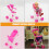 Shengjike baby doll stroller toy 2 pcs 2