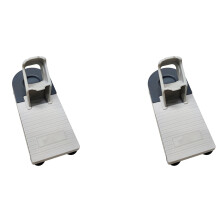 Suporte de plástico para pistola de cola quente, ideal para trabalhos manuais com flores.