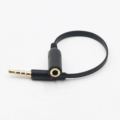 Troglfold 3.5mm stereo headphone extension cable black 1