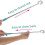 Back Scratcher Bear Claw Stainless Steel  telescopic 3