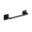 Bathroom shelves towel rack black white 3-tier 7