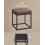 Footstool Rectangle Reversible Top Walnut Brown ULOM079K01 2