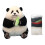 Panda toy felting wool kit handmade 7