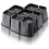 Bed Risers 2 inch Heavy Duty Adjustable Set of 8 8