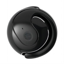 Écouteurs stéréo Bluetooth noirs, réduction de bruit, faible latence