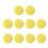 Fabric Covered Shank Buttons Yellow 10 pcs 2